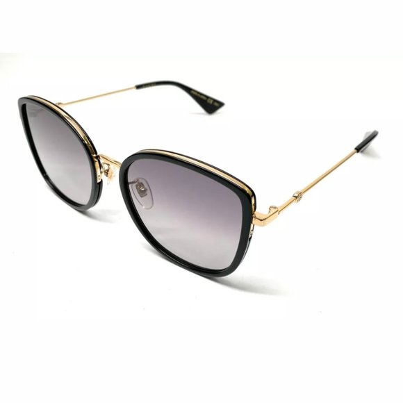 Gucci Women's Black Gold Authentic Sunglasses!